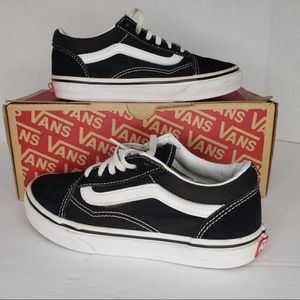 Vans girls size 1.5 low top sneakers